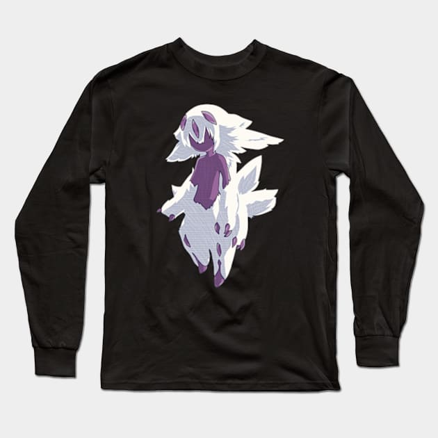 Made in abyss cool angry faputa fanart in pop art style Long Sleeve T-Shirt by Animangapoi